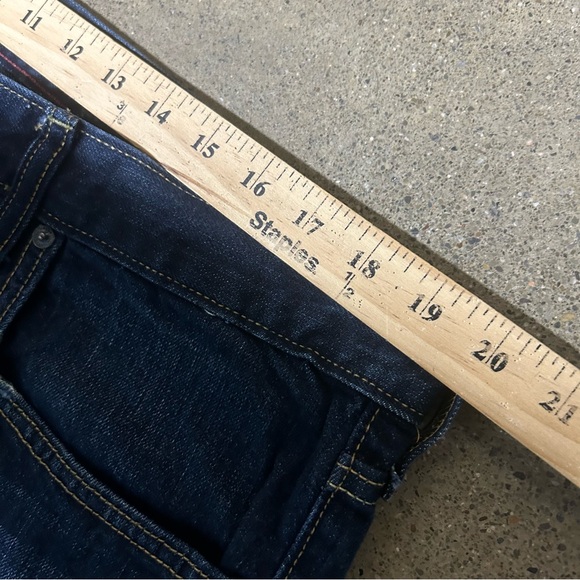 Old Navy Jeans Mens 40x32 Blue Y2K Baggy Wide-Leg Grunge 2000s Loose Fit Hip Hop - Picture 4 of 8